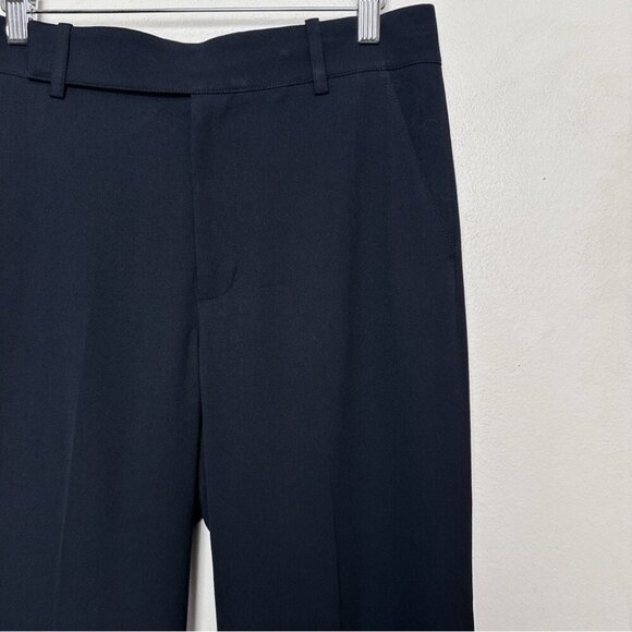 VINCE Womens 6 Wide Leg High Waist Career Trouser Pant Black Color - Picture 5 of 14